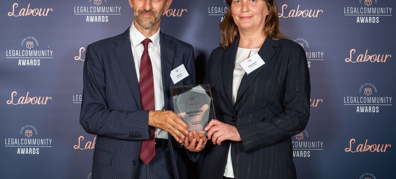 zambelli partners labour award 2022
