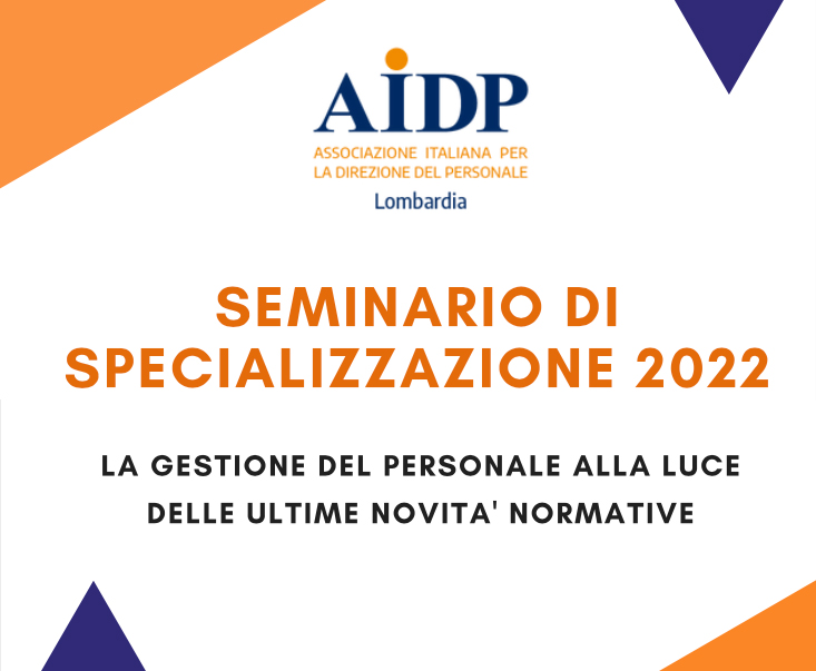 Seminario specializzazione aidp